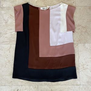 Diane Von Furstenberg Silk Top